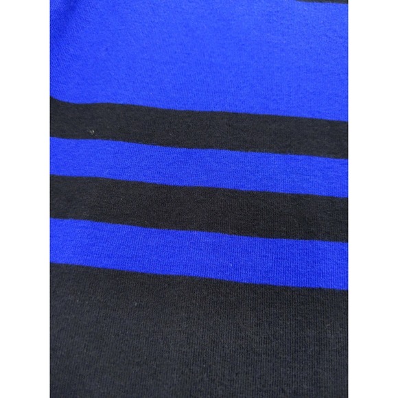 French‎ Connection Striped Dress 3/4 Sleeve Knit Casual Dress Blue Black 8 - Picture 7 of 10
